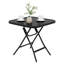 Klarc Square Metal Folding Outdoor Side Table , cm W cm D-2058019579