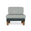 Catalina Outdoor Teak Lounge Chair-502431832-441138983