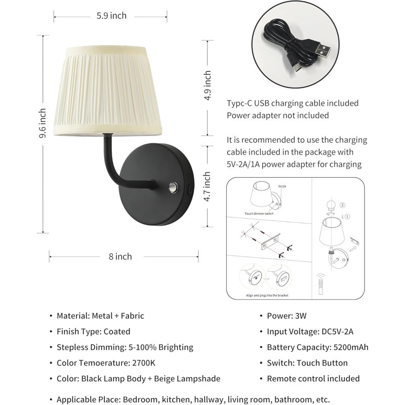 Flush Mounted Sconce