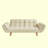 Kaura Upholstered 74'' Sofa-861733877