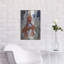 «Lark Manor» «Red Eiffel Tower» par Robert Delaunay, art mural en métal-1281162161