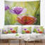 Coquelicots dans la tapisserie du matin Floral-28484437