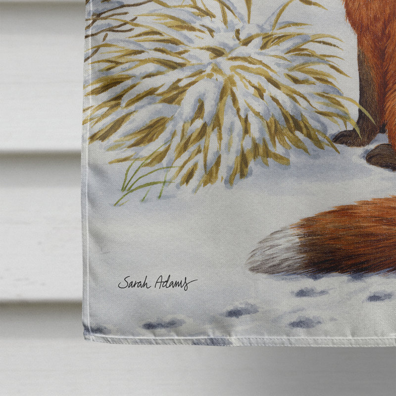 Travis Double Sided 40'' H x 28'' W Polyester Animal House Flag