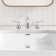 Widespread 2-handle Bathroom Faucet with Drain Assembly