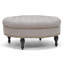 Repose-pieds cocktail rond capitonné 35,25 po-1936583806