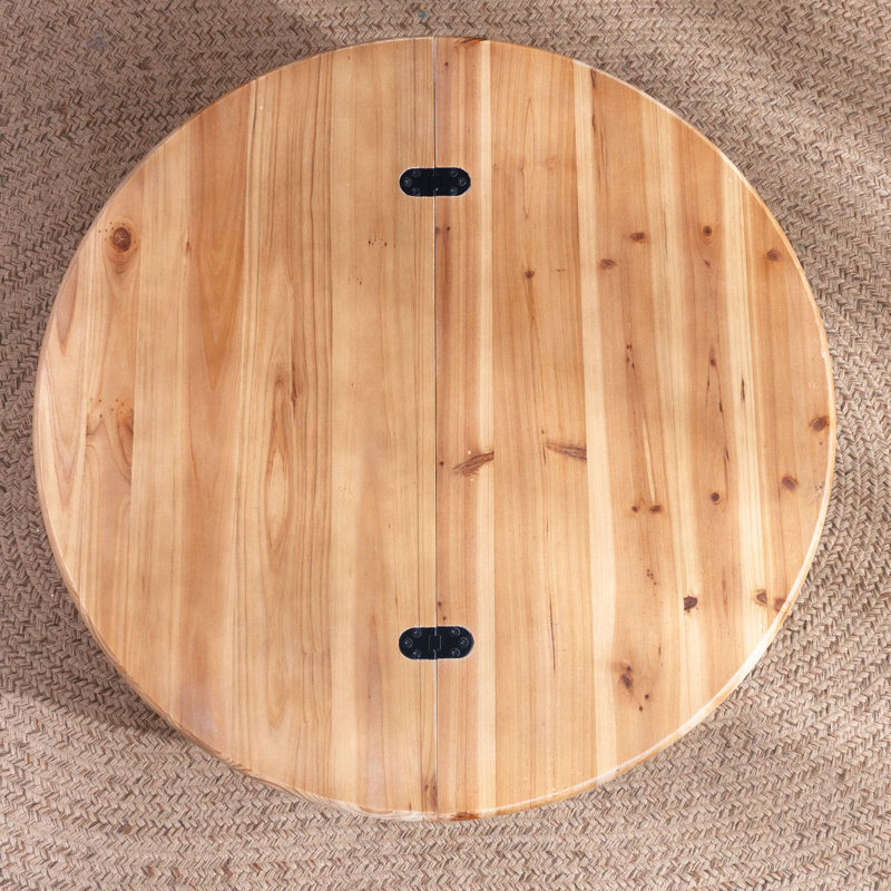Round Wooden Coffee Table
