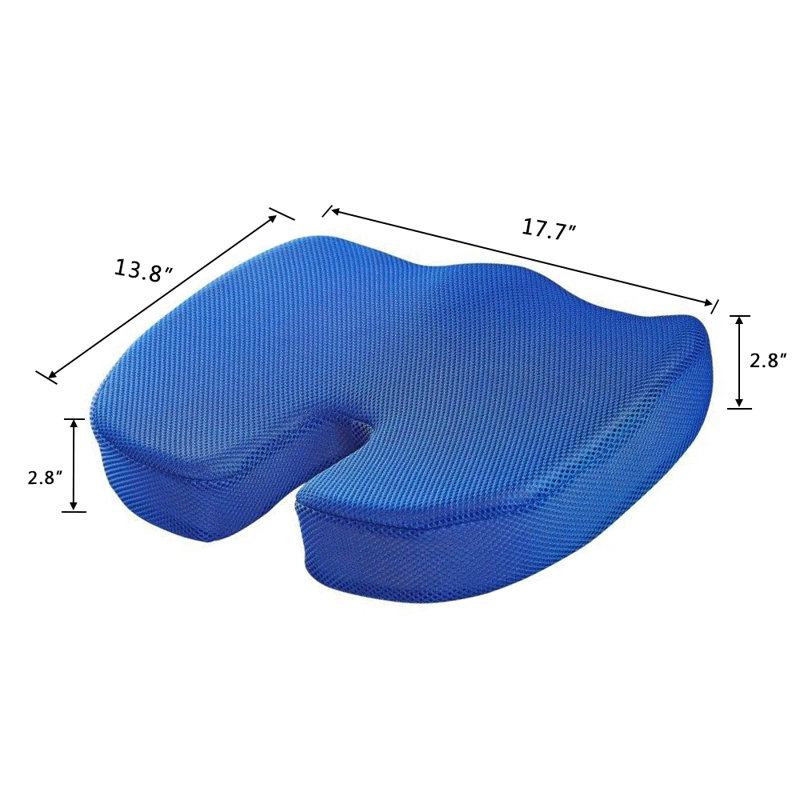 Outdoor 17.7'' Dining Chair Seat Cushion, Royal Blue