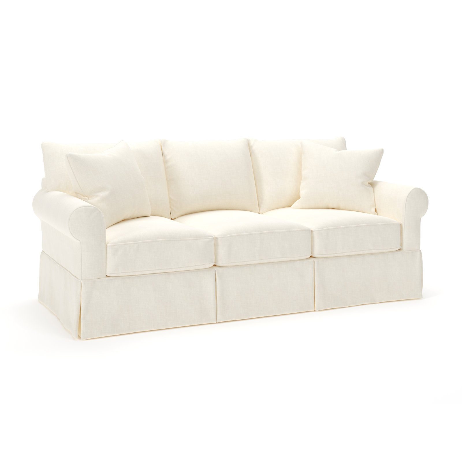 Amari 89'' Sofa, Conversation Pearl