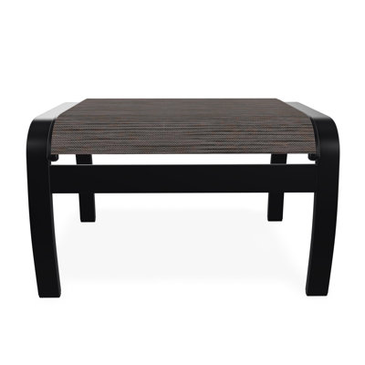 Belle Isle Sling Aluminum Frame Ottoman