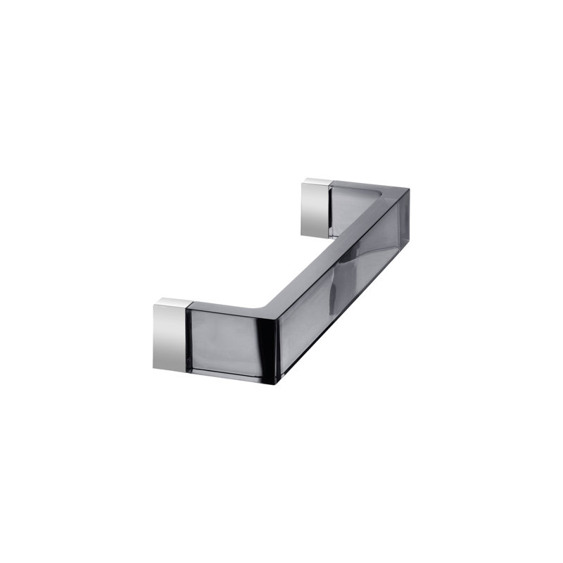 Rail Towel Bar, Smoke, Small
