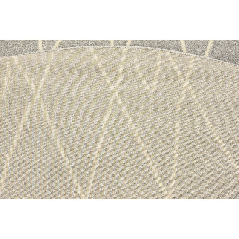 Cumby Geometric Indoor Rug, Round 3'3"
