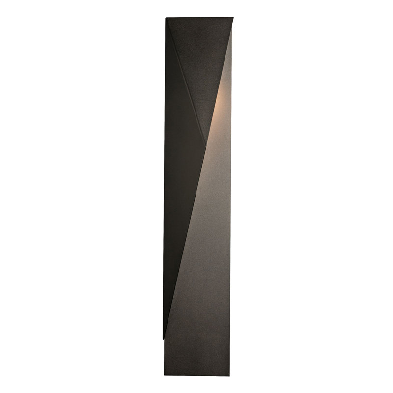 Carbon Aluminum Wall Light, 37.9" H x 7" W x 5.8" D, Coastal White, Left