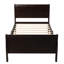 Lit plateforme avec base de lit en bois et lit-bateau-1123095348