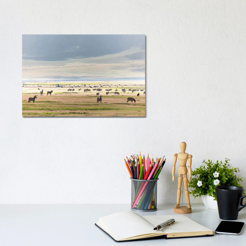 Ngorogoro by Anders Jorulf - Wrapped Canvas Gallery-Wrapped Canvas Giclée, 20.32 cm H x 30.48 cm W