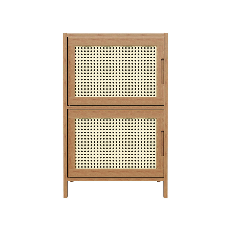 Bamboo 2-Drawer Nightstand