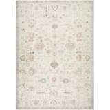 Our PNW Home x Livabliss Vintage Traditional Oriental Boho Ivory Rust Area Rug