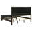 Villeparisis Dark Cocoa Eastern Panel Bed