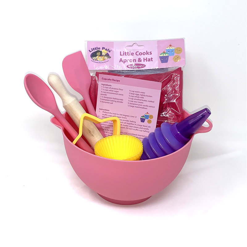 Little Pals Pink or Blue Baking Set, Pink