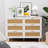 Multi purpose Rattan 6 Drawer Dresser,Modern Storage Cabinet with Wooden Legs-1566456188-1550583237-1559915330