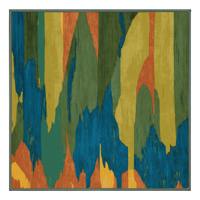 Tapis en cascade éternelle, Carré 8 pi