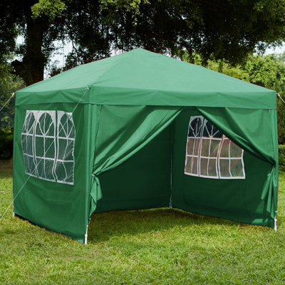 Sharp 2.5 x 2.5m Metal Pop-Up Party Tent