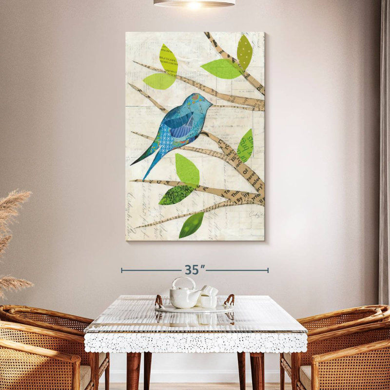 Brampt Birds In Spring I, 51" H x 34" W