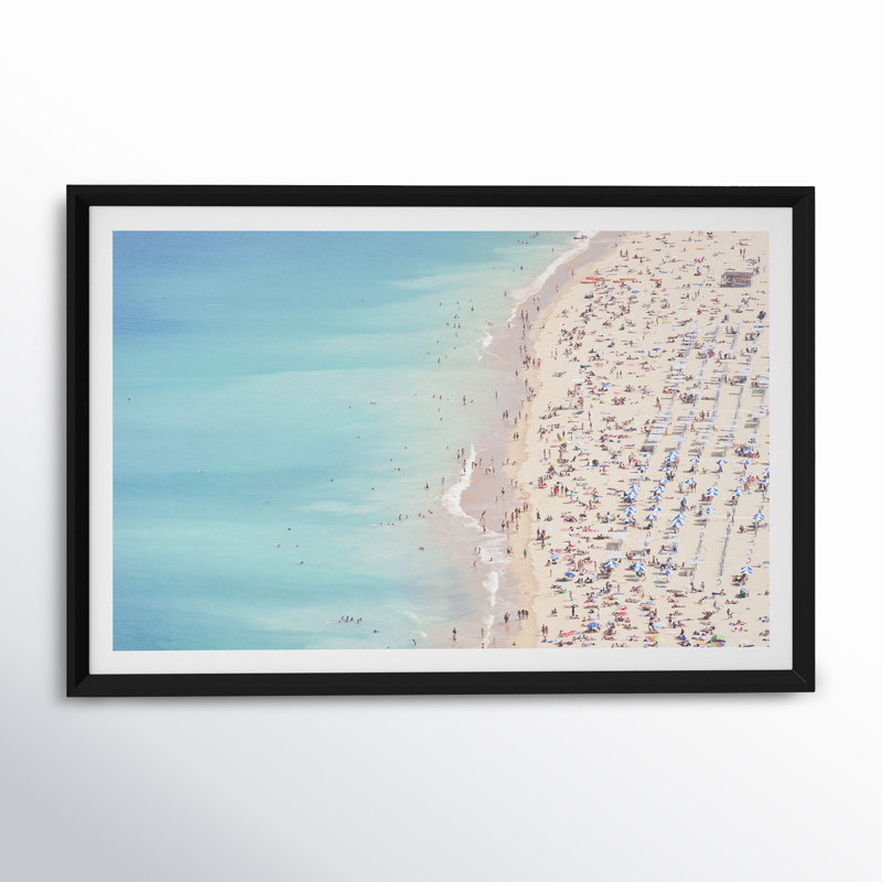 Ondarreta Beach, Spain Print by John Harper