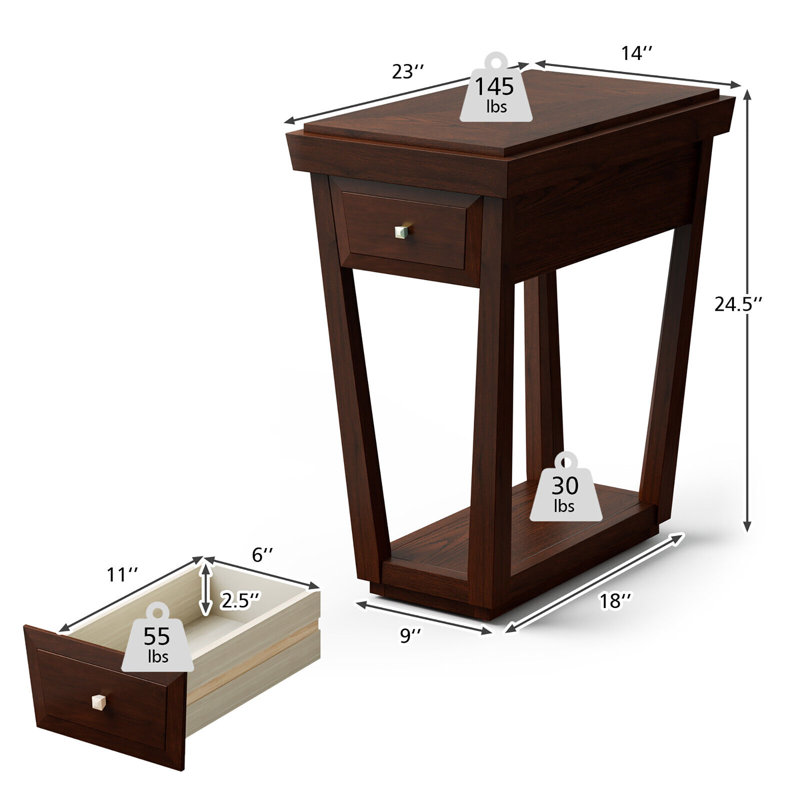 14'' W Nightstand