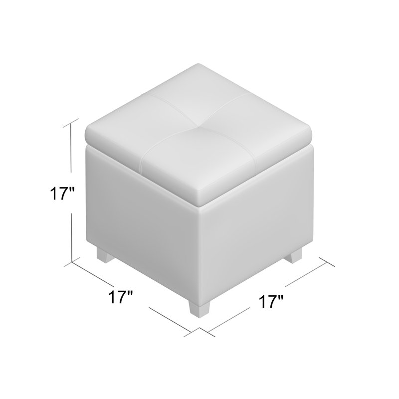 Treasure Tufted Storage Ottoman