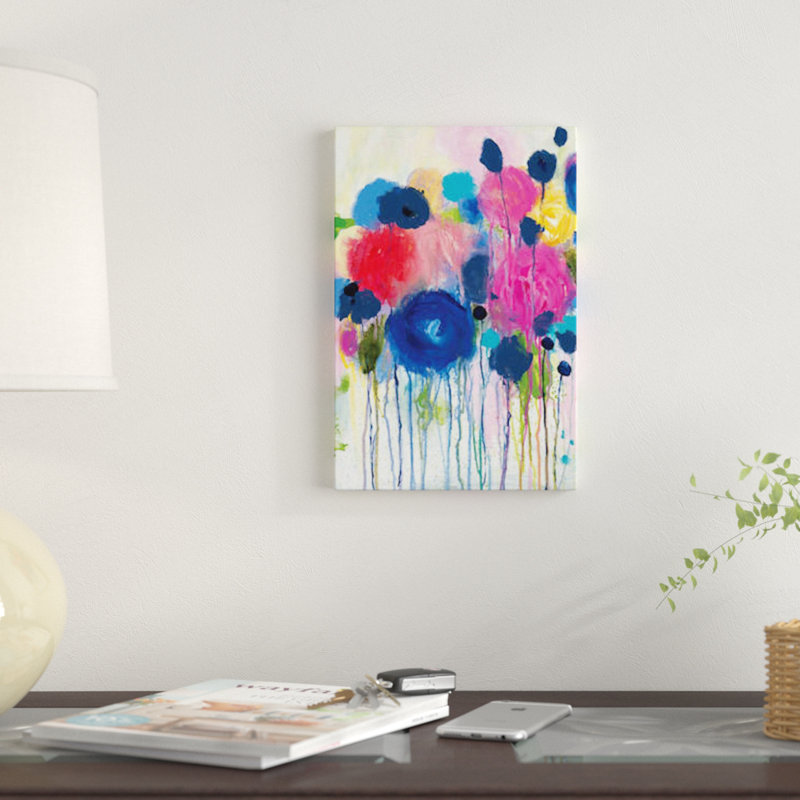 «Aimez Beaucoup», impression sur toile, H 40 po x l 26 po x P 1,5 po, Toile tendue, Pas de tapis