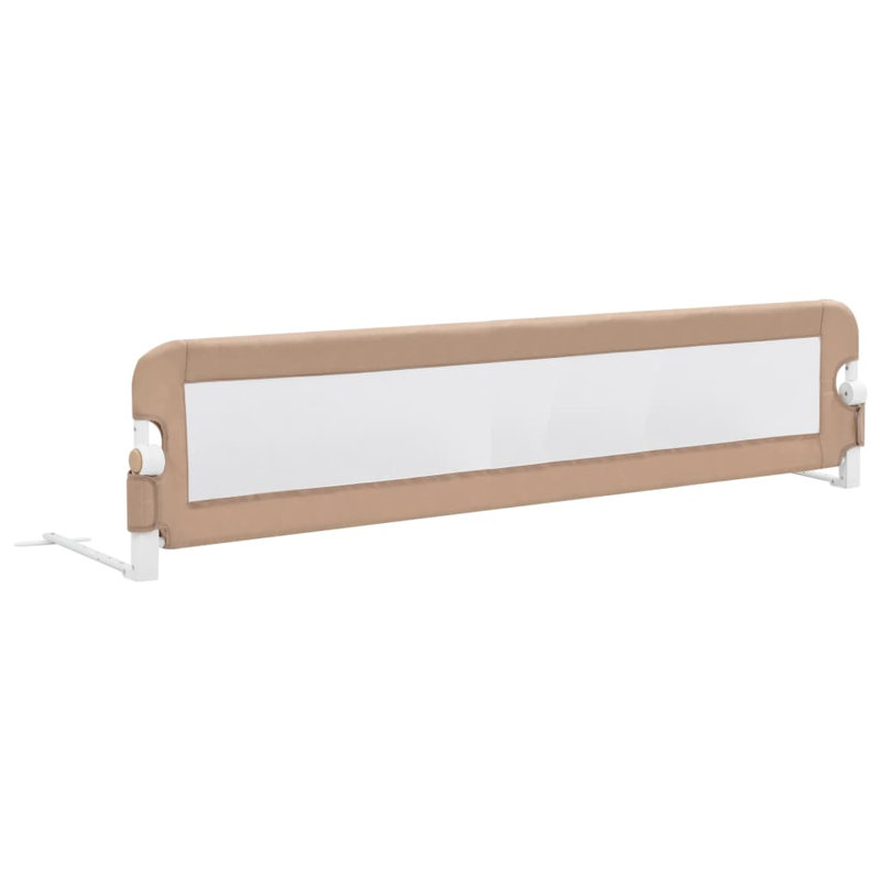 Lykke Toddler Safety Side Rails, 16.54cm H x 15.94cm W x 70.87cm L, Taupe