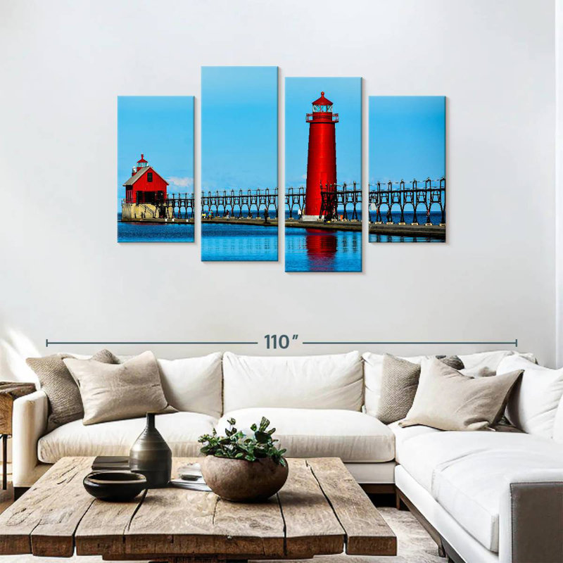 Phare Aletra Grand Haven, H 48 po x l 75 po