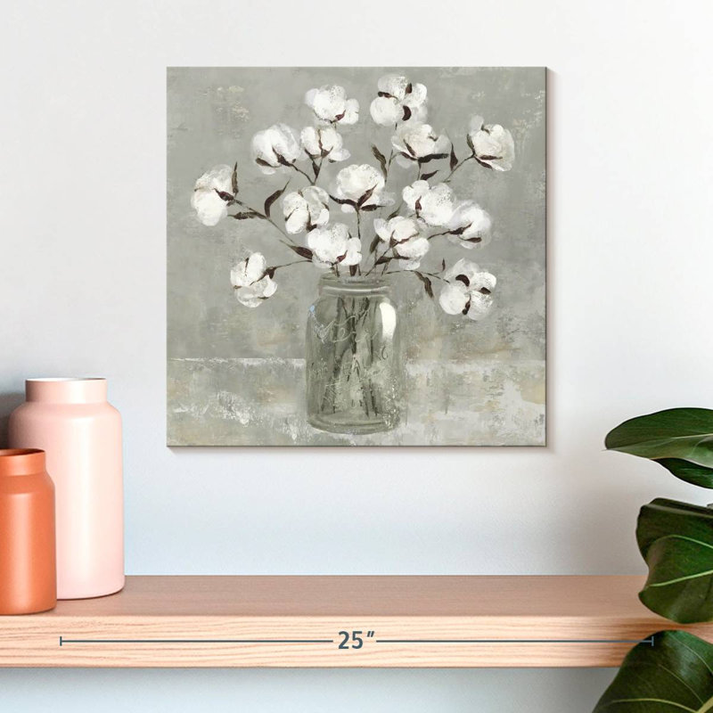 Bouquet de coton Harnek, H 16 po x l 16 po