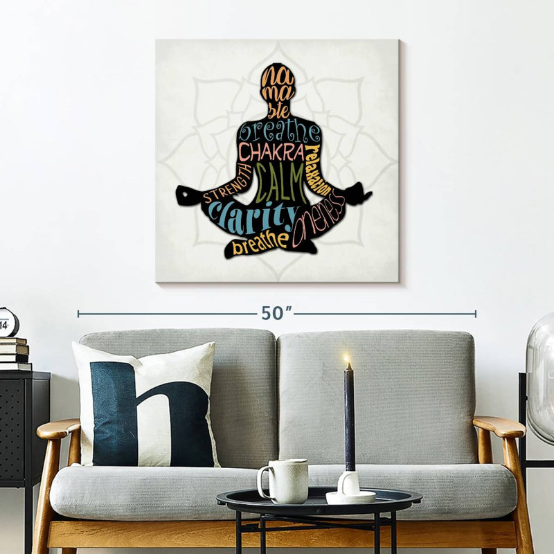 Kerrick Namaste, typographie, H 30 po x l 30 po