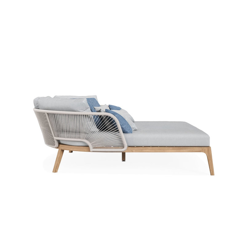 Amadora Daybed - Charcoal, Silver