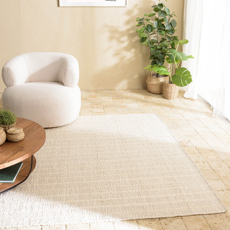 Amryis Cotton Hand Woven Area Rug, Rectangle 160 x 230cm