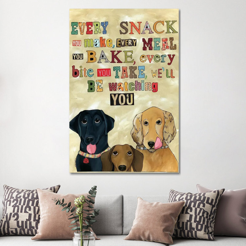 Be Watching You - Wrapped Canvas Print, 152.5 cm H x 101.5 cm W