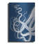 Octopus tentacules bleu et blanc par Fab Funky - impression sans cadre sur métal-1663001101