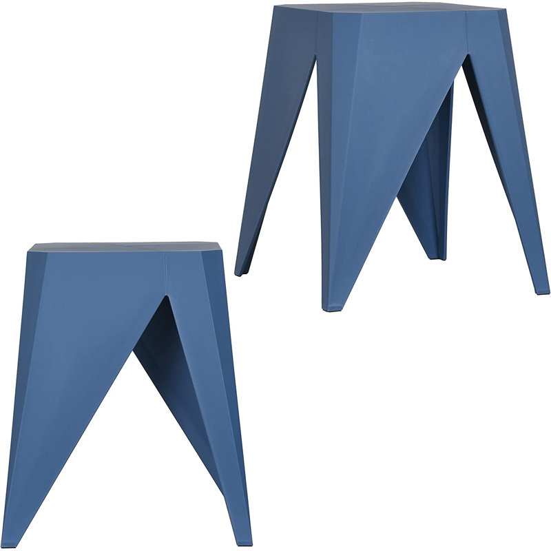 Tabouret Isbella, Bleu-gris