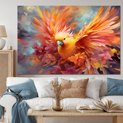 Tropical Parrot I - Parrot Wall Art