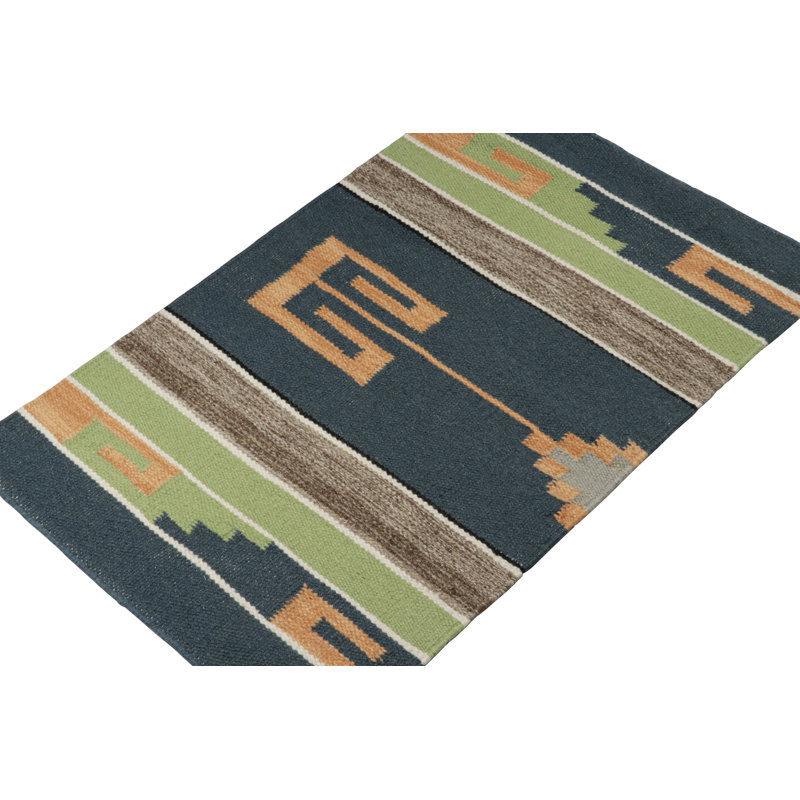 One-of-a-Kind 2' X 3' Flatweave Area Rug