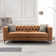 Wales Mid-Century Modern 213cm Sofa with Tufted Back