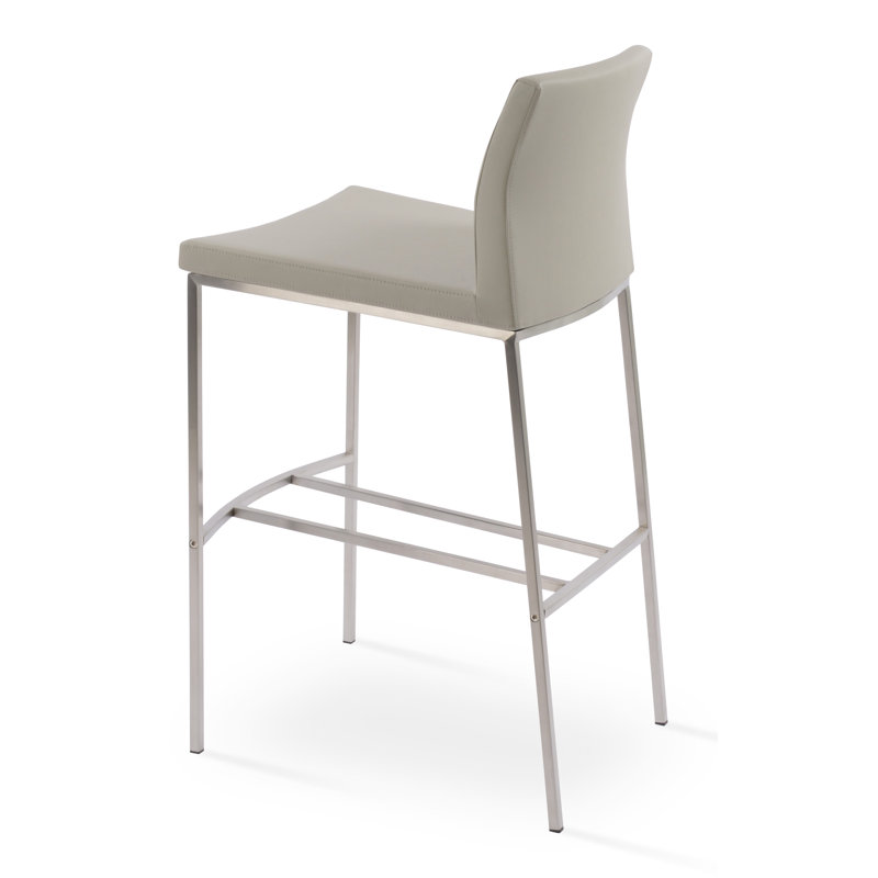 Pasha 29'' Bar Stool, Beige