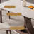 Rectangle sintered stone simple dining table set-111015091
