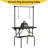 Metal Adjustable and Foldable Folding Grooming Table-98350779