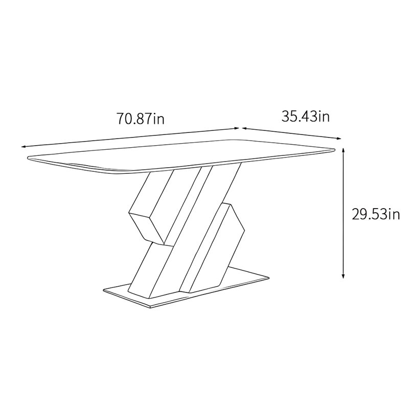 Eleutherius, 29.53"H x 70.87"L x 35.43"W
