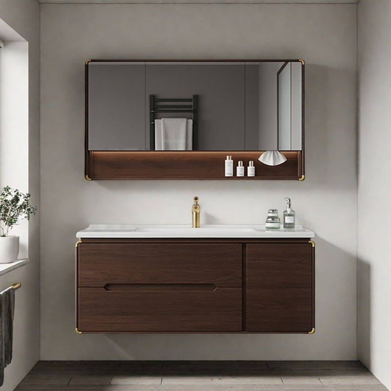Armoire de salle de bain luxueuse rétro française