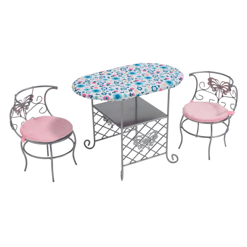Tea Time Doll Table and Chair Set with Accessories