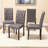 Alyshia 4 - Person Four Leg Base Dining Set-2016159397