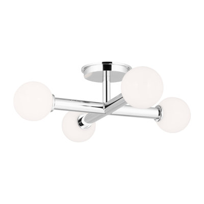 Nodes 4 - Light Semi Flush Mount